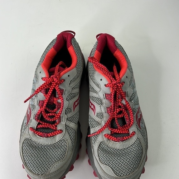 Men's Grey Saucony Excursion Sneaker Shoes - Picture 3 of 10